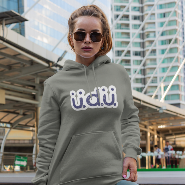 üdü Grunge Unisex Hoodie (Women's)