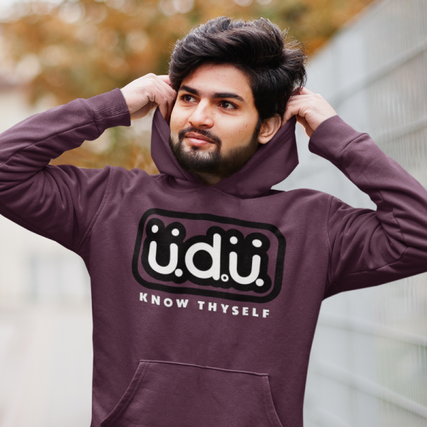 üdü Stamped Mens Hoodie