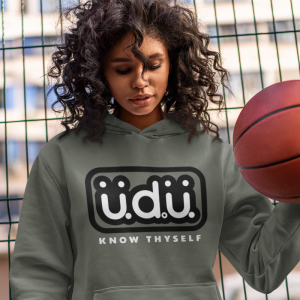 üdü Stamped Womens Hoodie