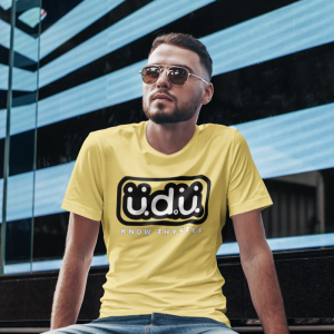 üdü Stamped Signature Mens T-Shirt